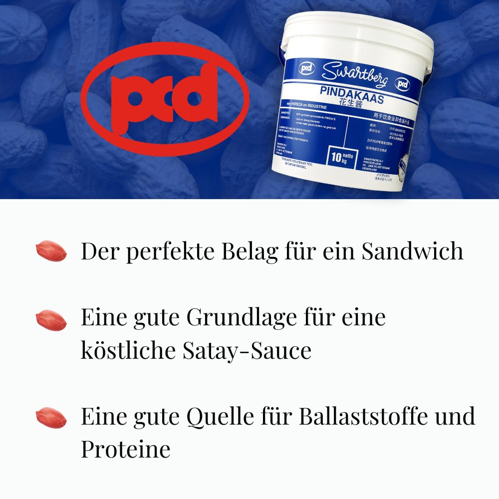 PCD - Erdnussbutter 100 Prozent - 1 X 10 KG