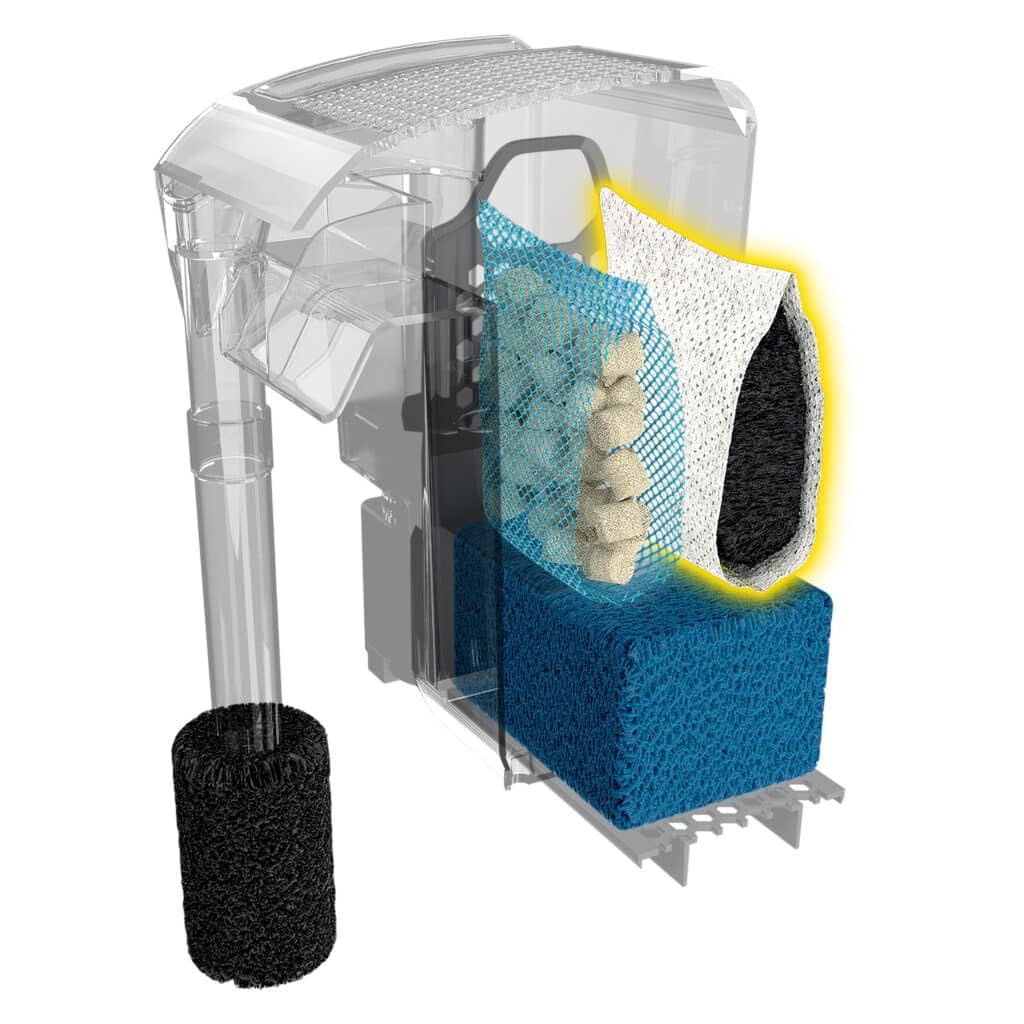 Fluval Plecak węglowy do akwarium AquaClear AC20/AC30, 3 szt