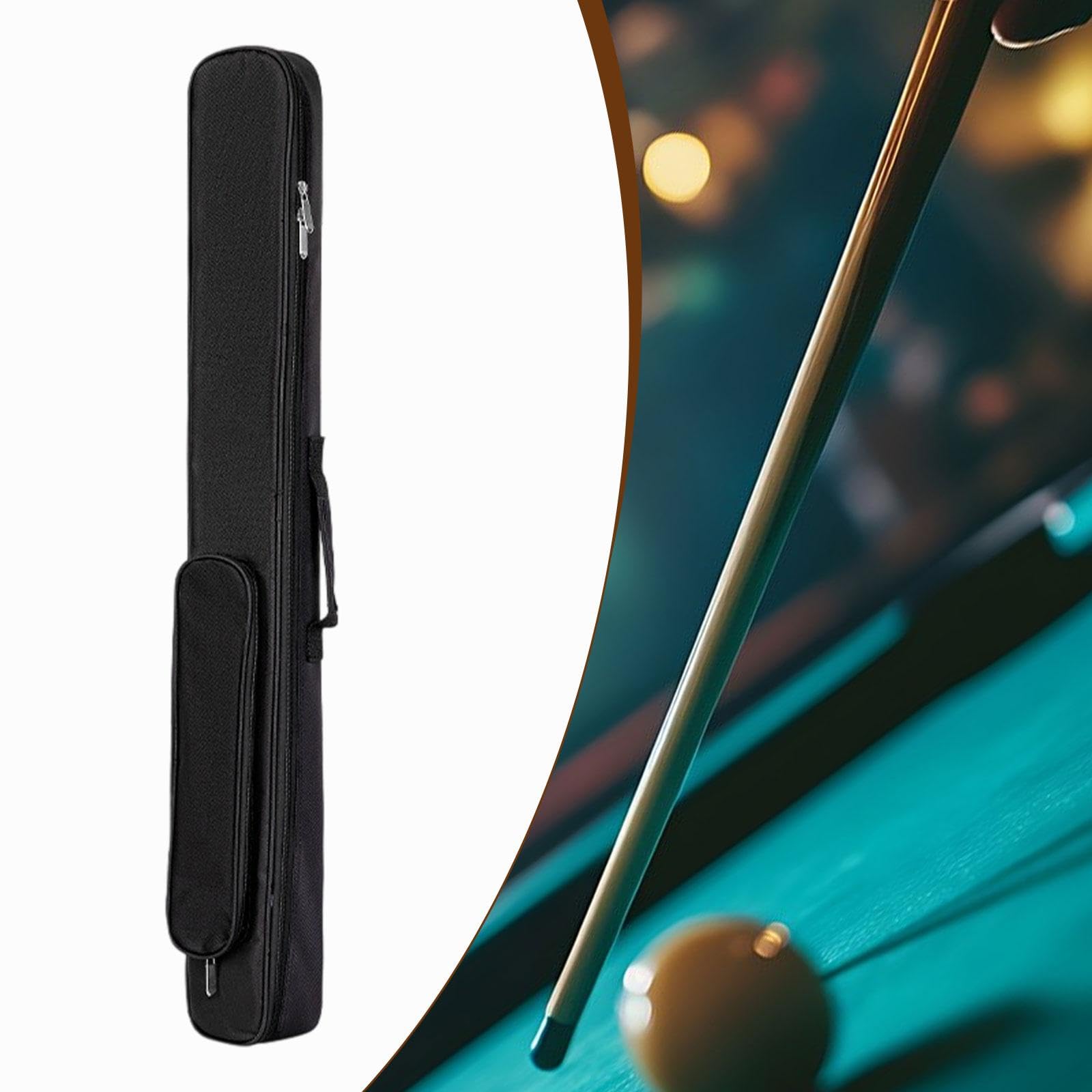 Gralara Étui pour Queues de Billard 2x2 avec Renfort en Mousse et Compartiments Organisés Conçu pour Une Utilisation Intensive Adapté Aux Professionnels