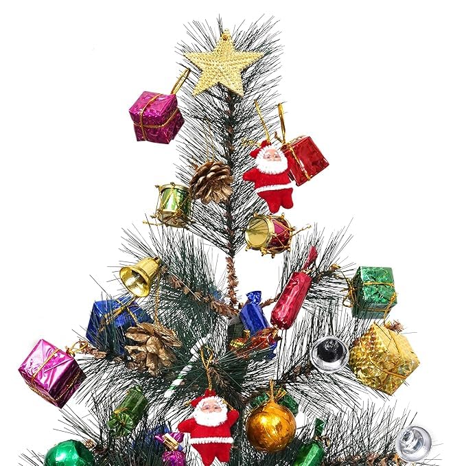 Décorations pour sapin de Noël kit boules et suspensions pour grand arbre - 2