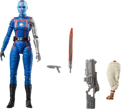 Marvel Legends Series Nebula, Guardians of The Galaxy Vol.3 - Figuras de acción coleccionables de 6 pulgadas, juguetes para edades de 4 años en