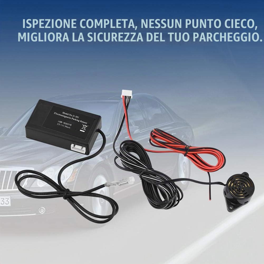 Socobeta Allarme di inversione di parcheggio di Sicurezza del di induzione elettromagnetica per Il Furgone di Automobile Camion