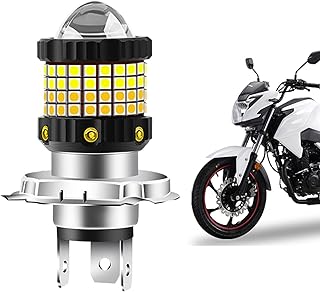 Lâmpada de farol com lente | Farol LED para motocicleta com plugue - Acessórios de ciclismo ao ar livre para exploração ao ar livre, deslocamento, viagens, passeios diários Weeyutix