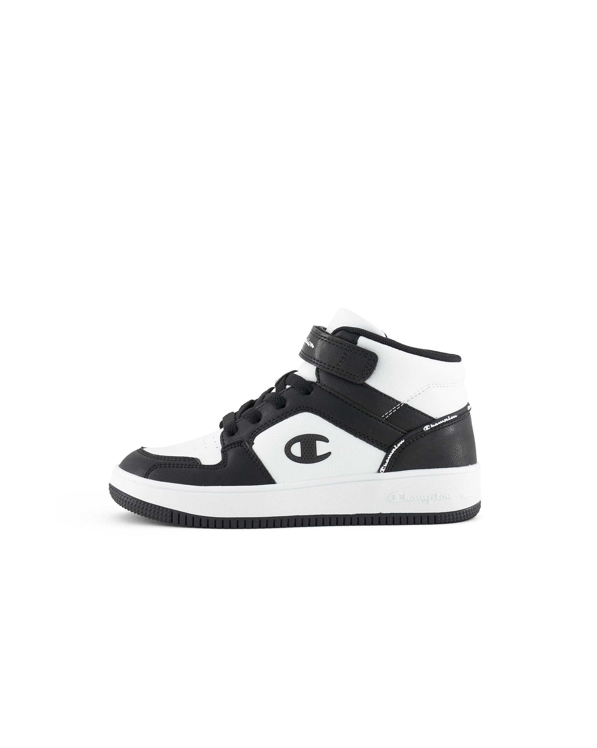 Champion Basketball Boy RD18 2.0 Mid B PS Shoes, Mid Cut, White