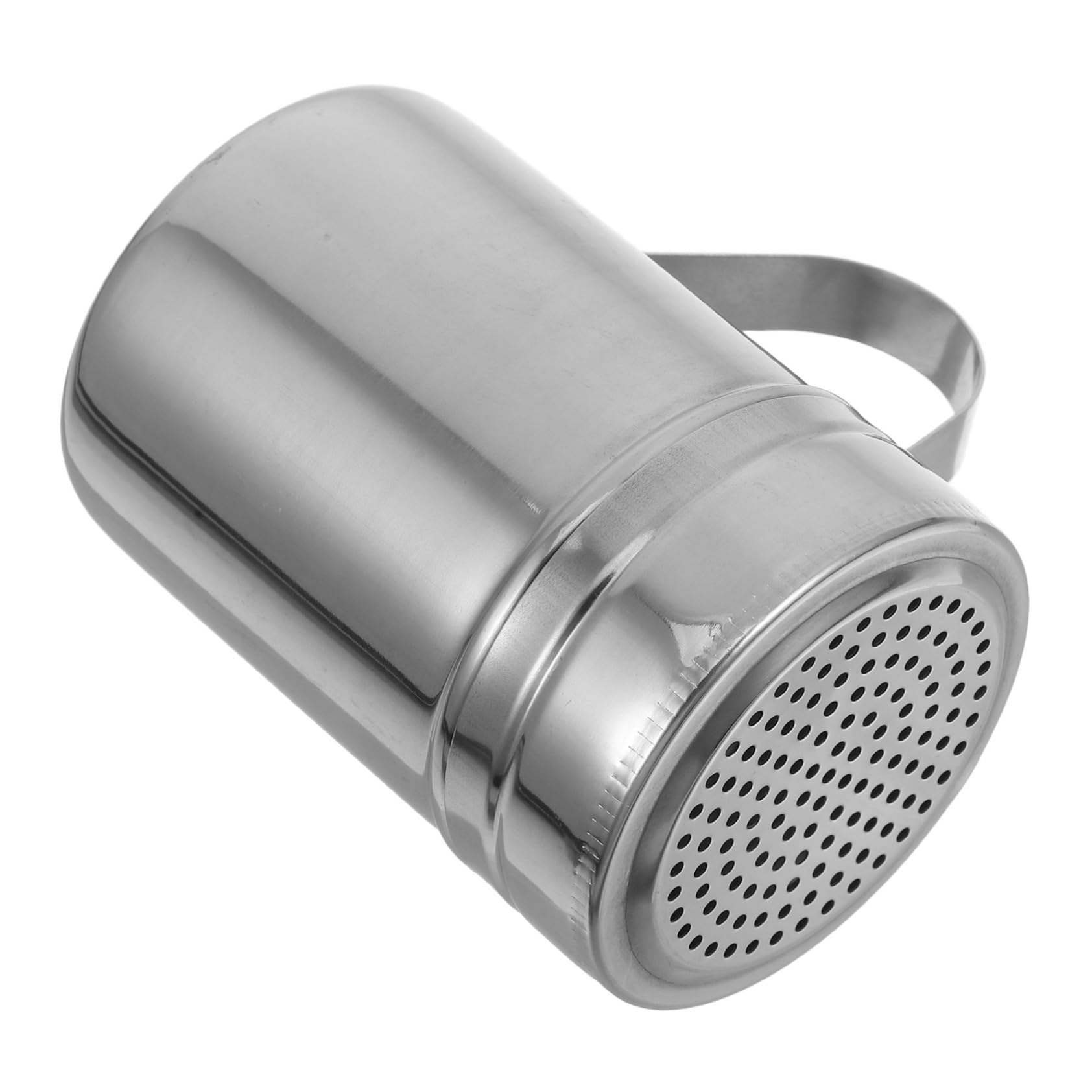 CIYODO Rice Flour Shaker Stainless Steel Salt Pepper Shakers Cinnamon Sugar Shaker Powder Duster for Kitchen