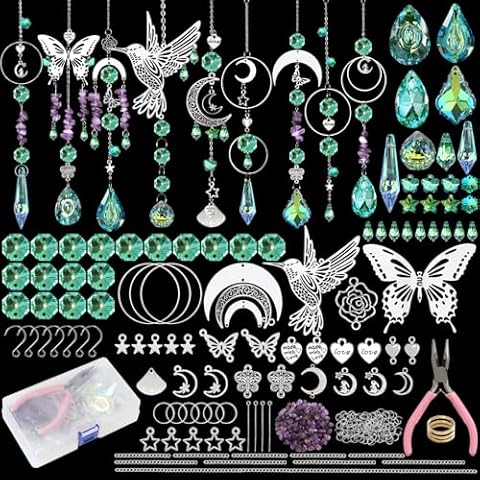 ASTNIC 380PCS Crystal Suncatcher Making Kit Cover