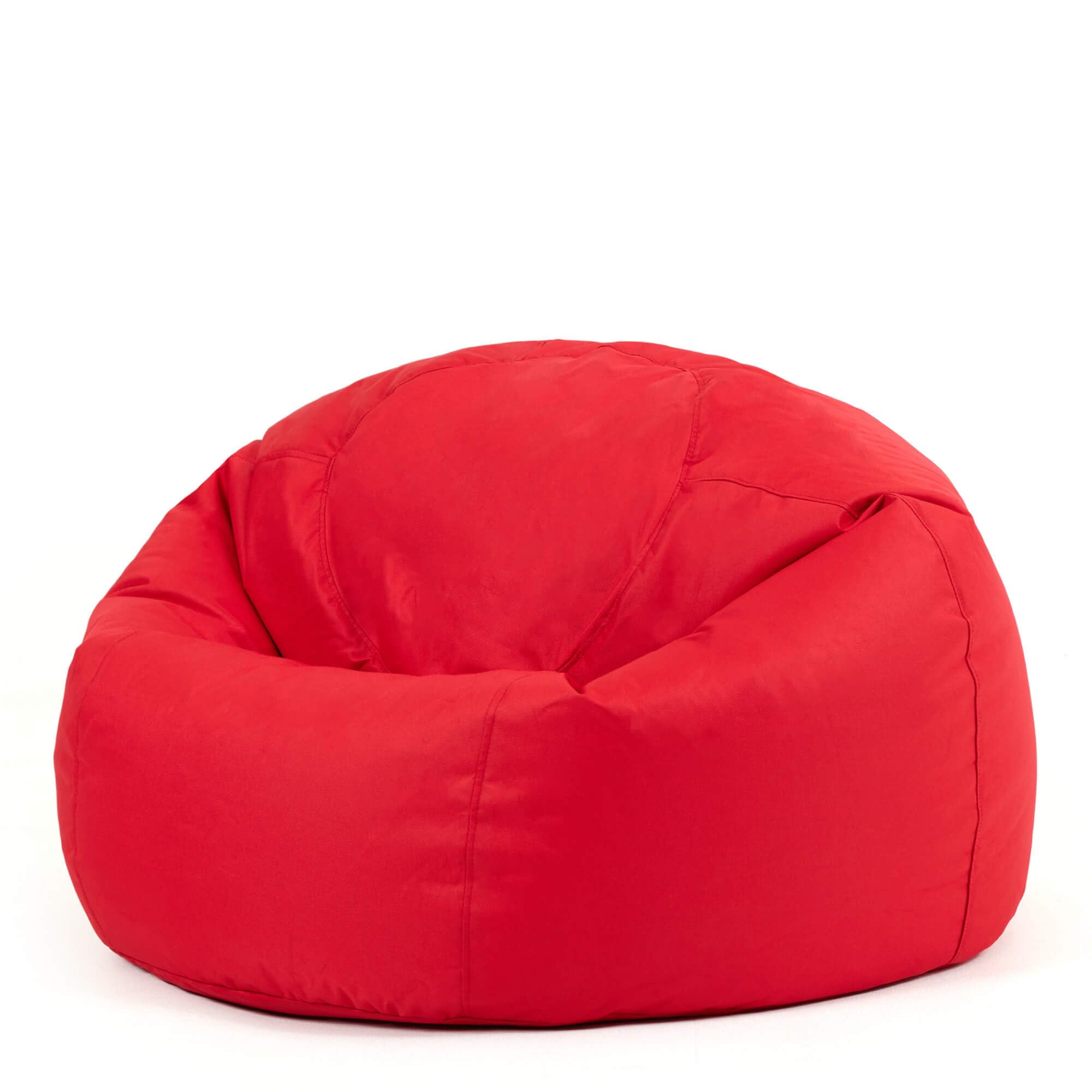 Bean Bag Bazaar Hi-Rest Outdoor Kids Bean Bag with Filling Included, Red