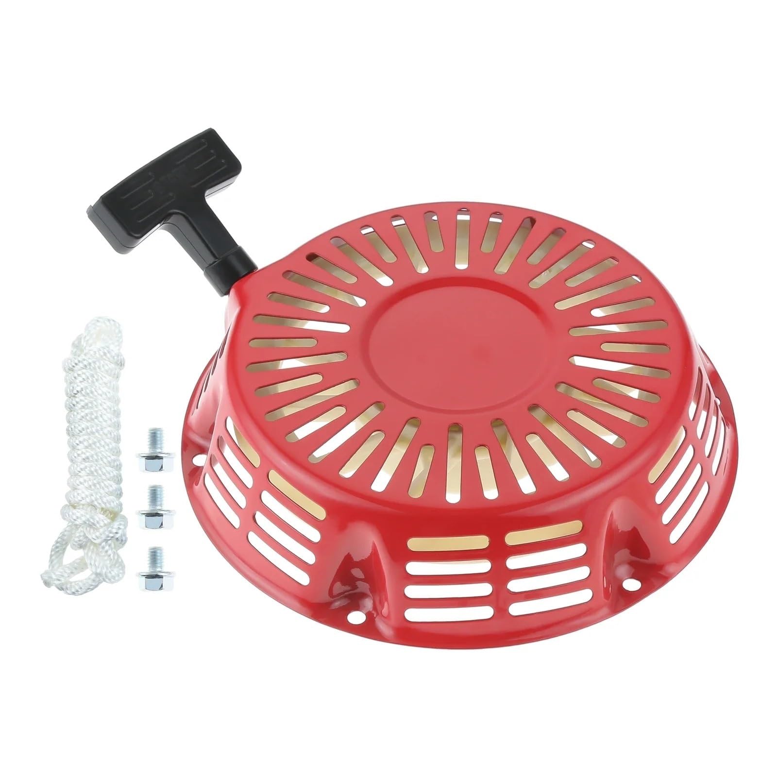 Arranque de retroceso con tirador Conjunto de arranque por cuerda de arranque de retroceso con kit de cuerda de tracción for generador de motor GX340 GX390 GX420 GX610 GX620 11HP 13HP 188F 28400-ZE3-W
