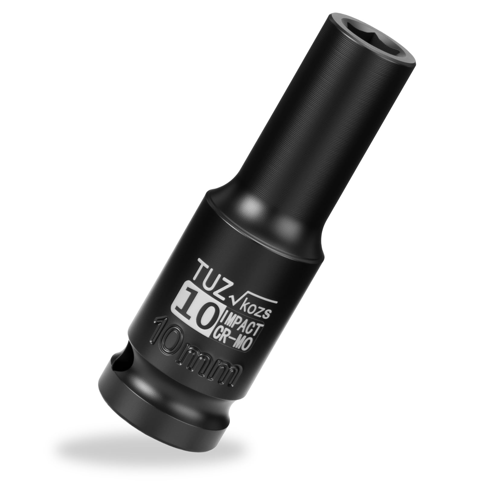1/2 Inch Drive 10mm Deep Metric 6 Point CR-MO Impact Socket