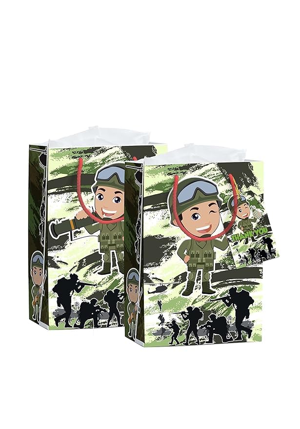 See full amazon price history chart for Pack of 16 Army|Camouflage theme Return Gift Paper Bags|Made in India|Commando theme carry bag (9x6x2.8 inch) Pack of 16 Army|Camouflage theme Return Gift Paper Bags|Made in India|Commando theme carry bag (9x6x2.8 inch) (B0CMJ68VM9) Amazon Price History, Amazon Price Tracker