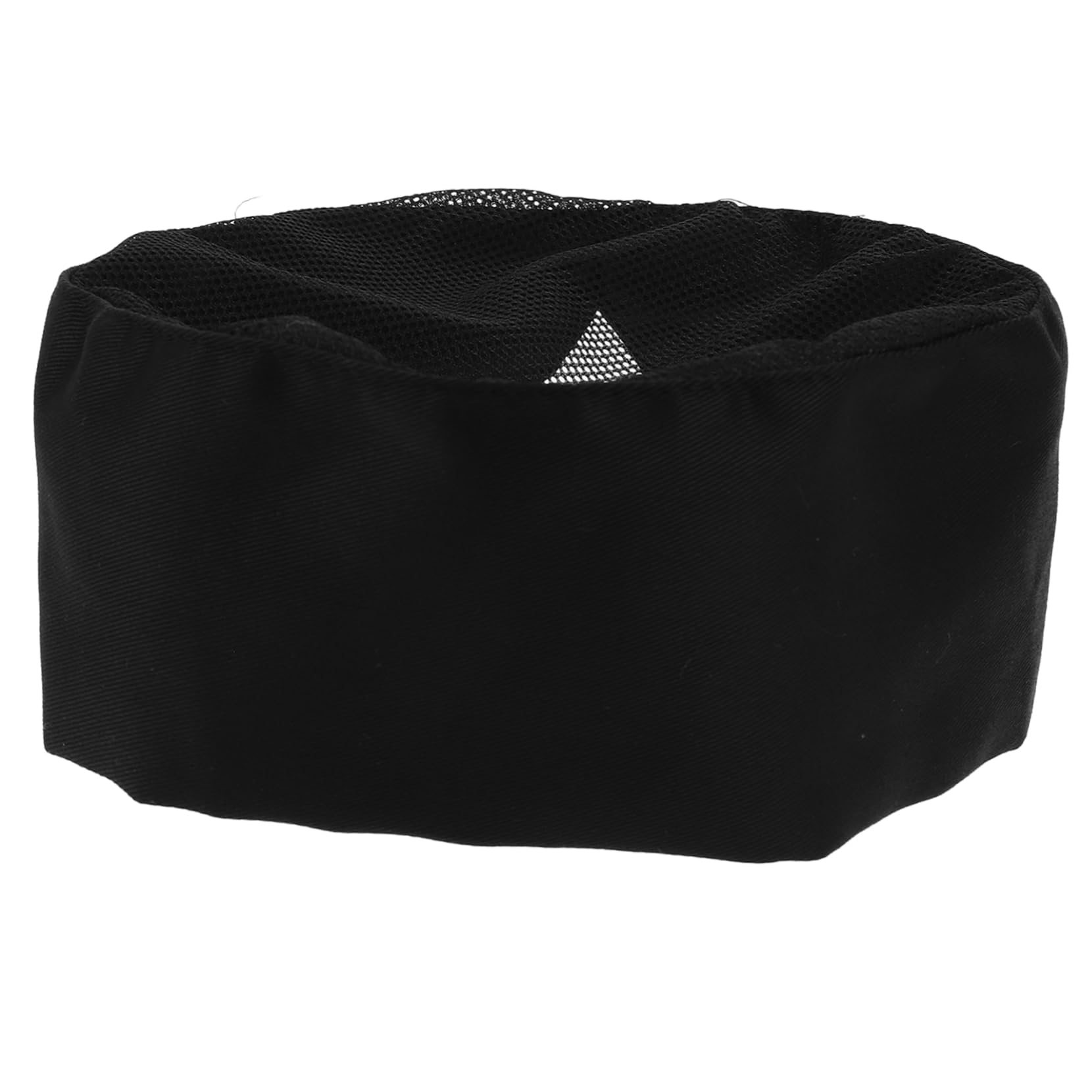 Healvian Cappello da Chef Professionale Nero 4 Pezzi in Poliestere Cotone