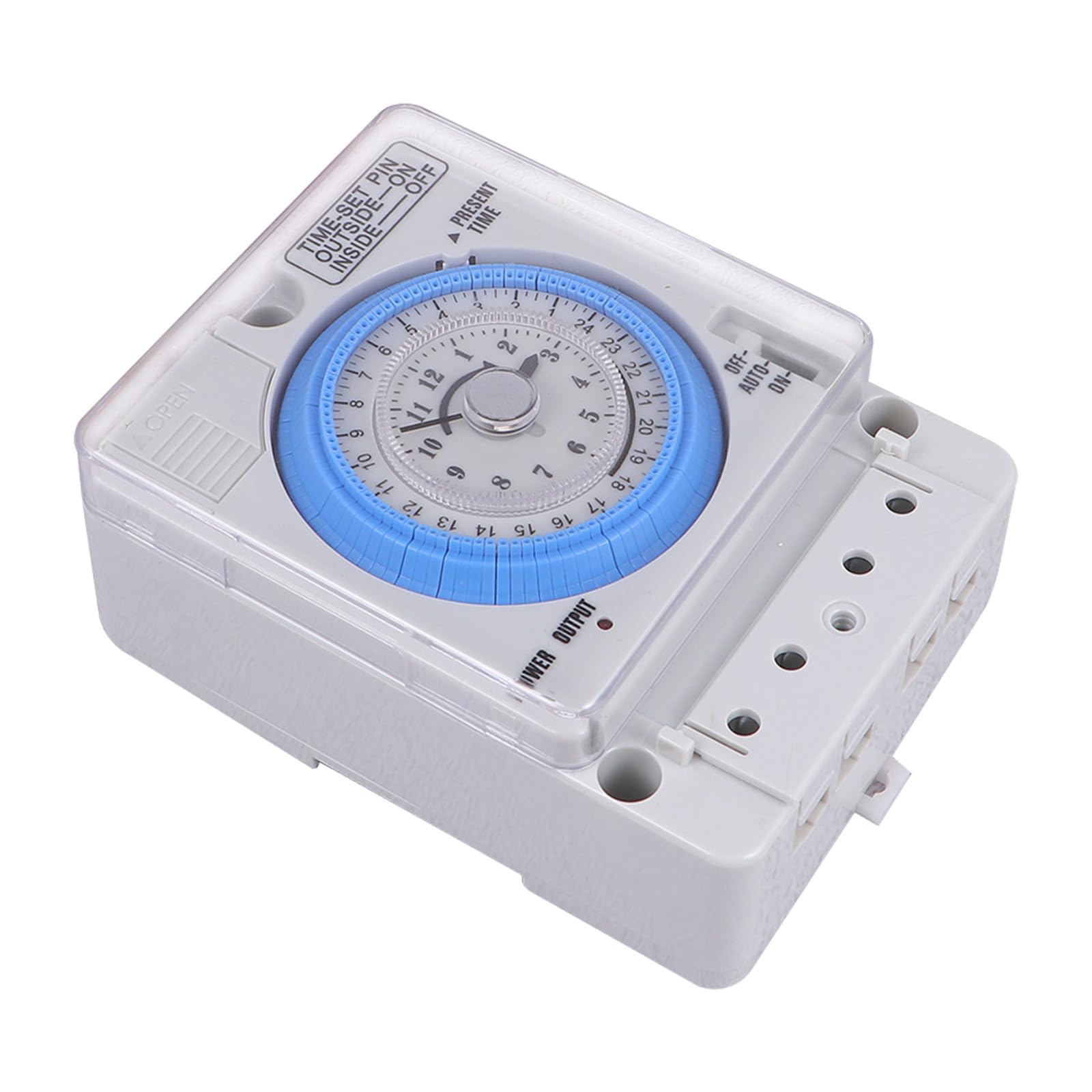 SECFOU Timer Meccanico Portatile Dc per Casa e Cucina Controllo Preciso del Design Semplice e Sicuro per Cottura e Attività Quotidiane