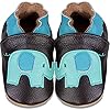 Zachte lederen baby schoenen wandelen schoenen baby suède zolen antislip 0-6 maanden tot 18-24 maanden