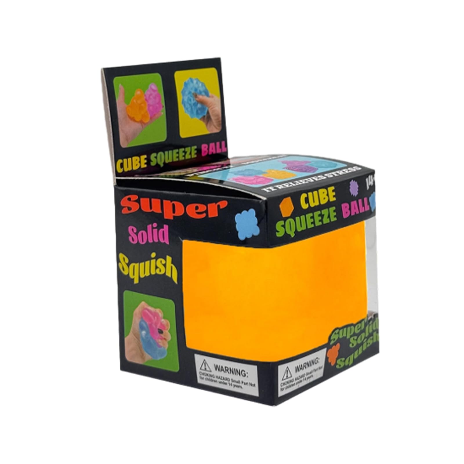 Nee Doh Nice Cube Sensory Toy with a Super Solid Squish Nice Square Shape Anxiety Sensory Squishy Fidget Toy Ice Cube Slow Rise (#004) — view 12