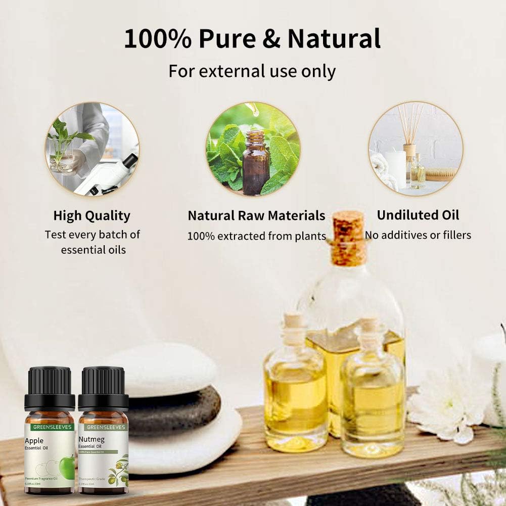 GREENSLEEVES Nutmeg Essential Oil 10ml, 100% Pure Therapeutic Grade Oils (Nutmeg) - Image 4