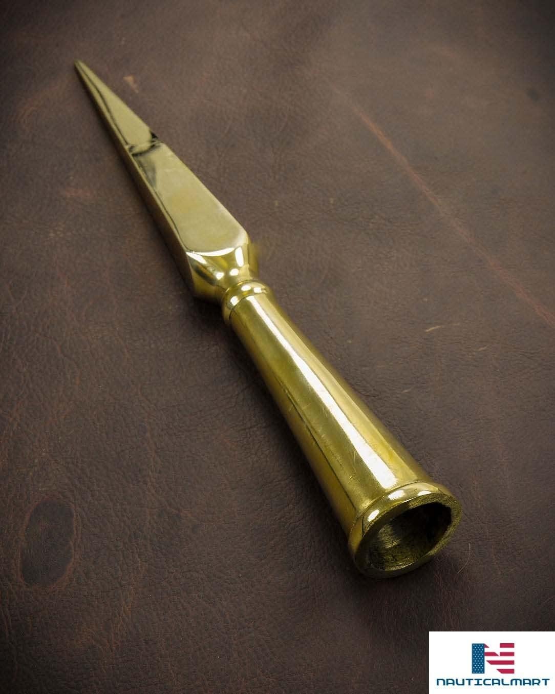 Classic Greek Brass Spear Butt by Nauticalmart