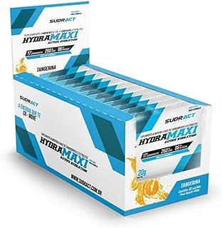 Hydramaxi Isotônico em Pó - 25 Sachês 20g Tangerina - Sudract Nutrition, Sudract