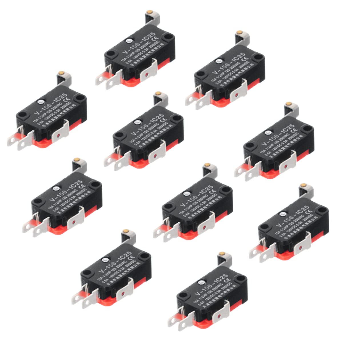 Micro interrupteur de fin de course V-156-1C25 pour stopper les surcharges d'axes mécaniques x10