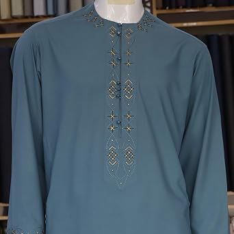 Amazon.com: Afghan Men Attire Blue : Clothing, Shoes & Jewelry