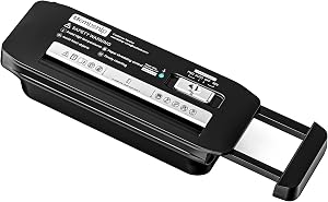 Paper Shredder for Home and Office Use, 7 Sheet Strip Cut Small Paper Shredder Without Basket for Home Office, Portable Shredder Extendable Arm Design with Overheat Protection,Jam Proof