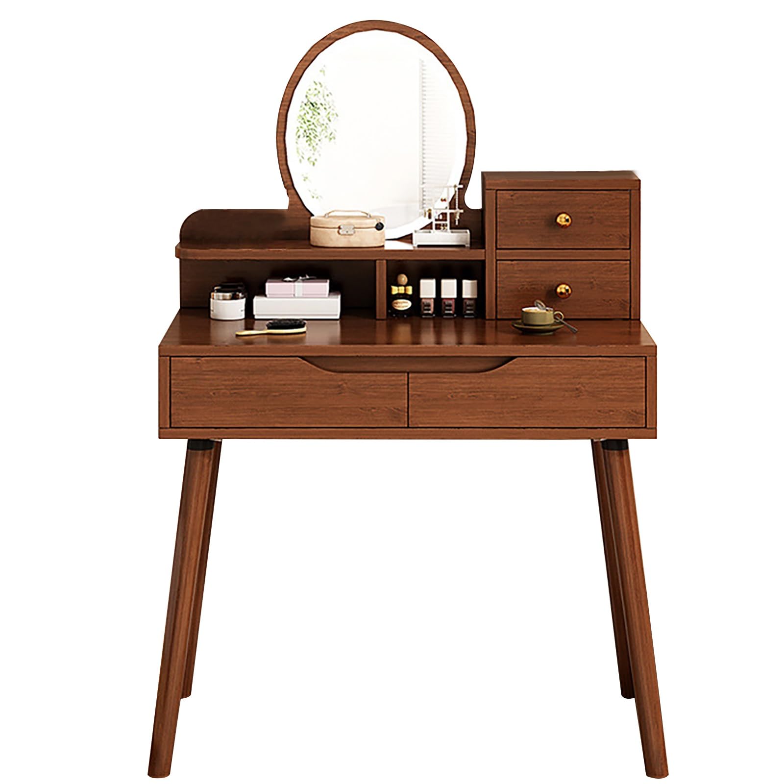 ダークブラウン 3引き出しドレッサー ダークブラウン 3引き出しドレッサー ドレッサー ブラウン」の