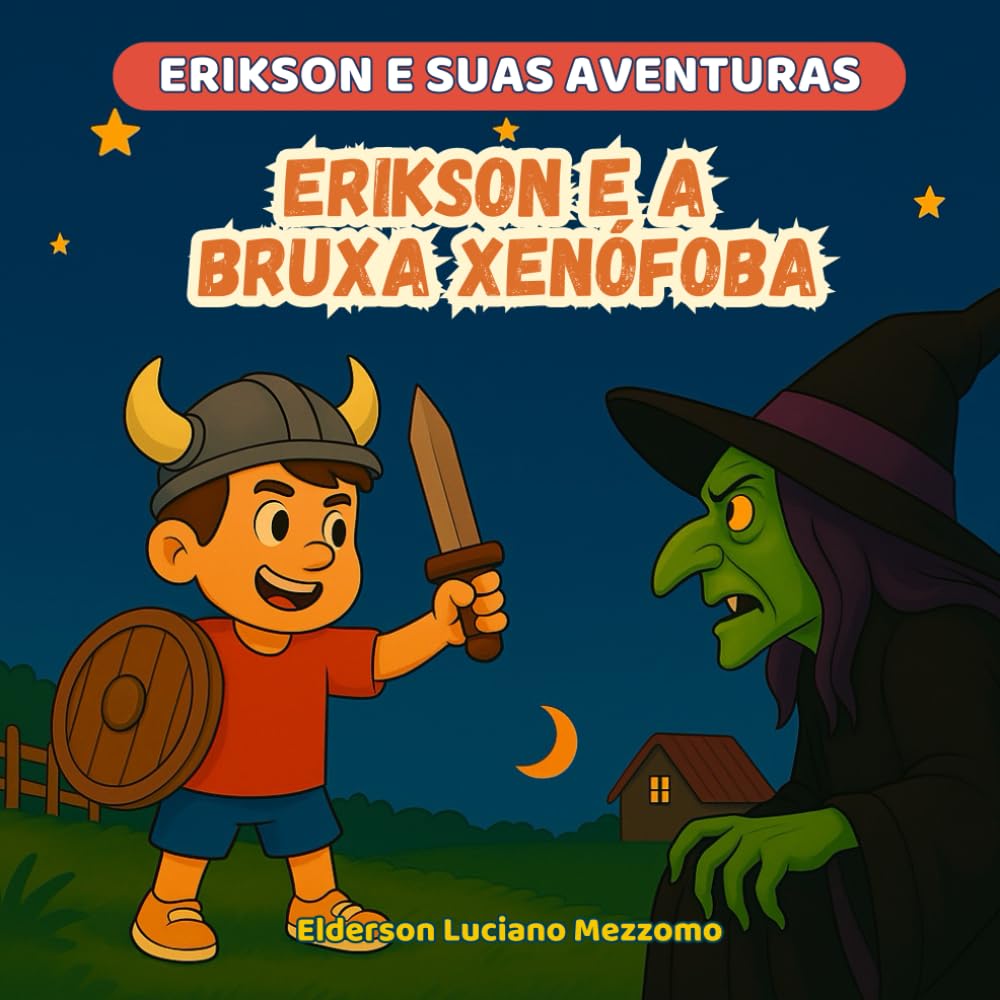 Erikson e a Bruxa Xenófoba: Uma Aventura Além das Fronteiras (Erikson e Suas Aventuras)