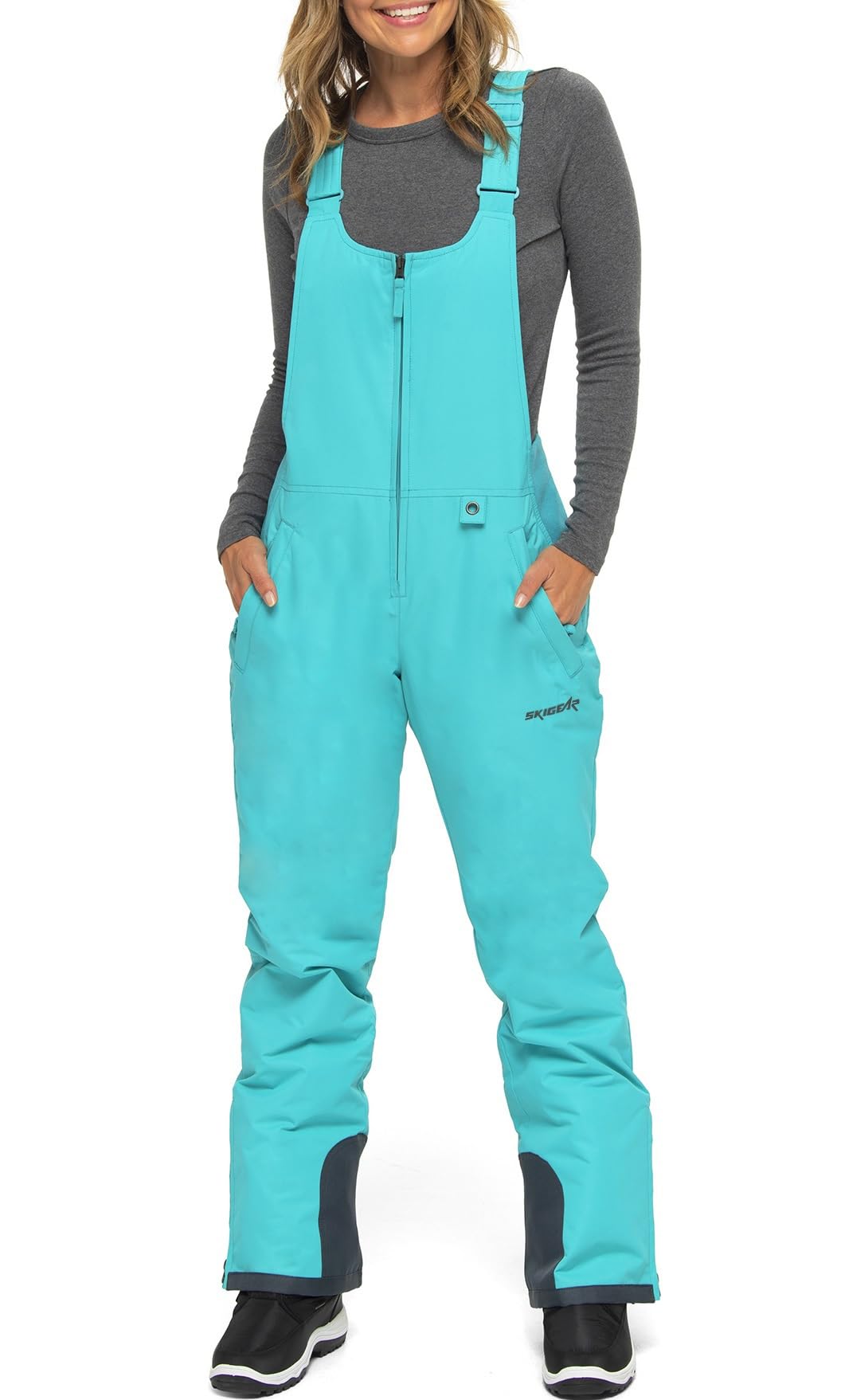 SkiGearArctix womens Essential Insulated Bib Overalls