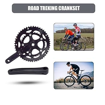Amazon | ドリフトマニアック 自転車クランクセット 50/34T 52