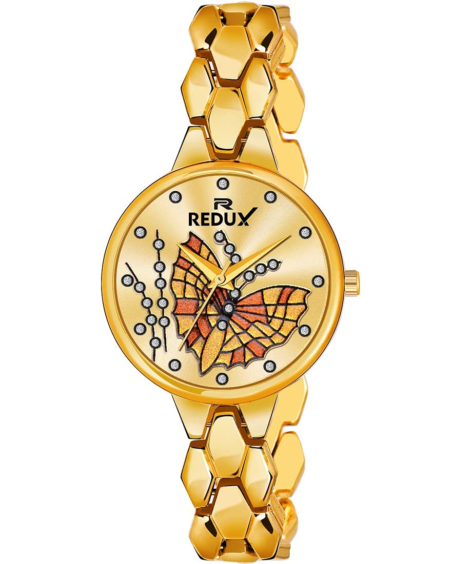 REDUX GW-204 Pretty Butterfly Dial Analogue Watch for Womens & Girls (B09DXZ3CR1) Amazon Price History, Amazon Price Tracker
