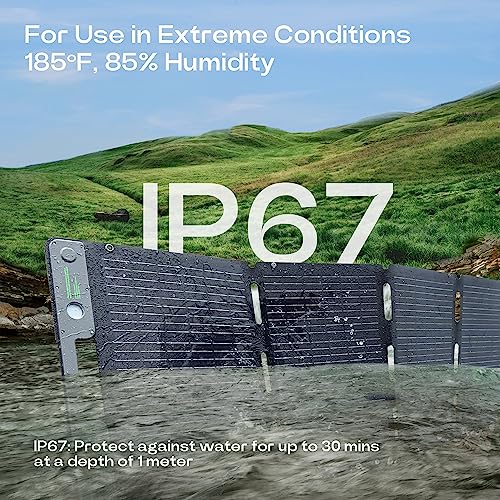 Acacia SP1-23 120W Portable Solar Panel For 300/500/1000/1500W Power Station, Foldable Solar Charger thumb #5