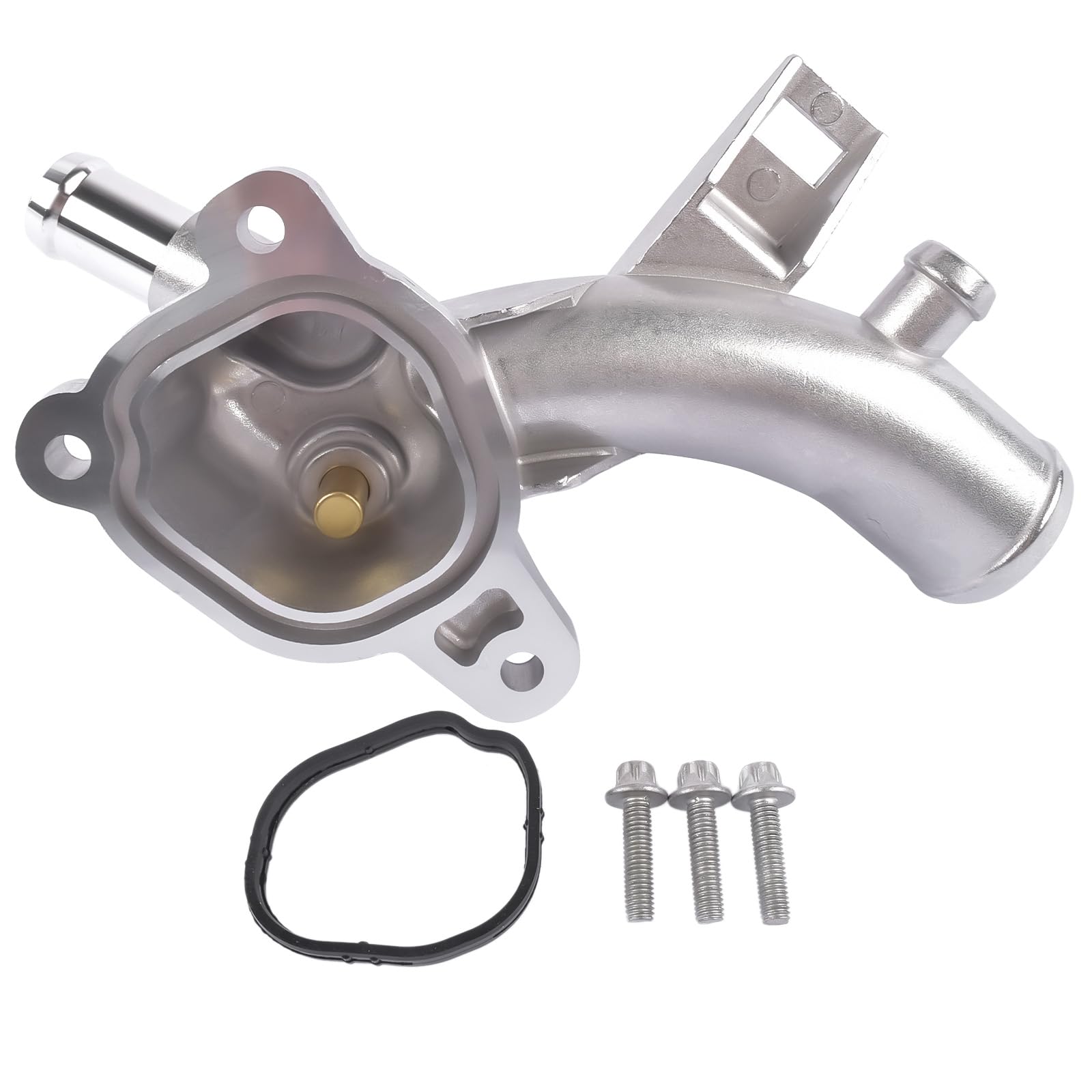 Brida de refrigerante Aluminio Compatible con Adam Astra J Meriva 25192985 | Compatible con Corsa E D Meriva B, 1338022