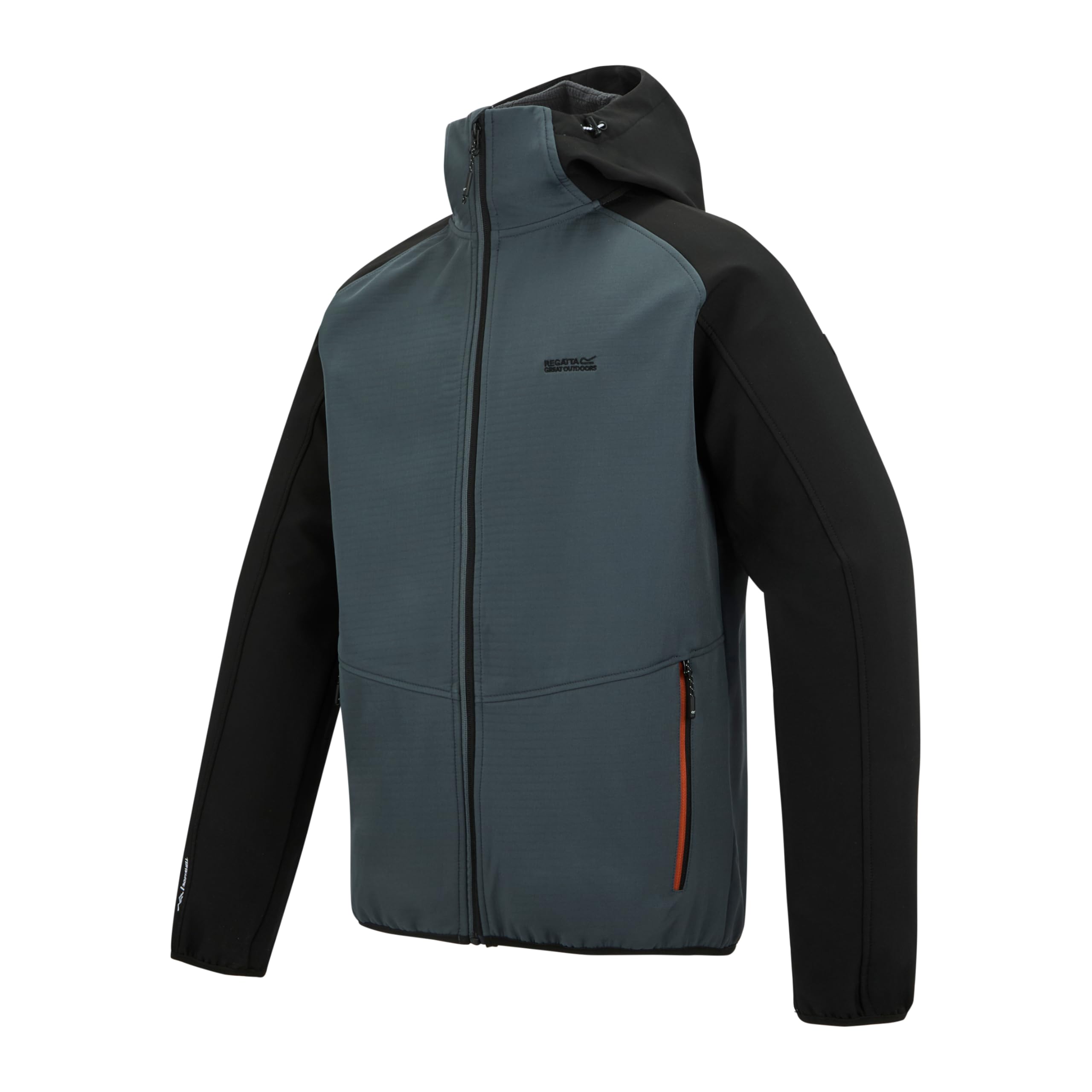 Regatta Arec III męska kurtka softshell, Dark Storm/czarny, S