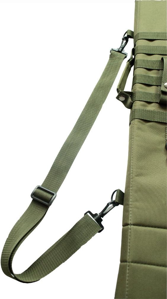 UNISTRENGH Tactical Shotgun Rifle Scabbard Bag Molle Rifle Sling Shotgun Case Bag Gun Storage Pouch Protective Shoulder Bag For Outdoor Hunting