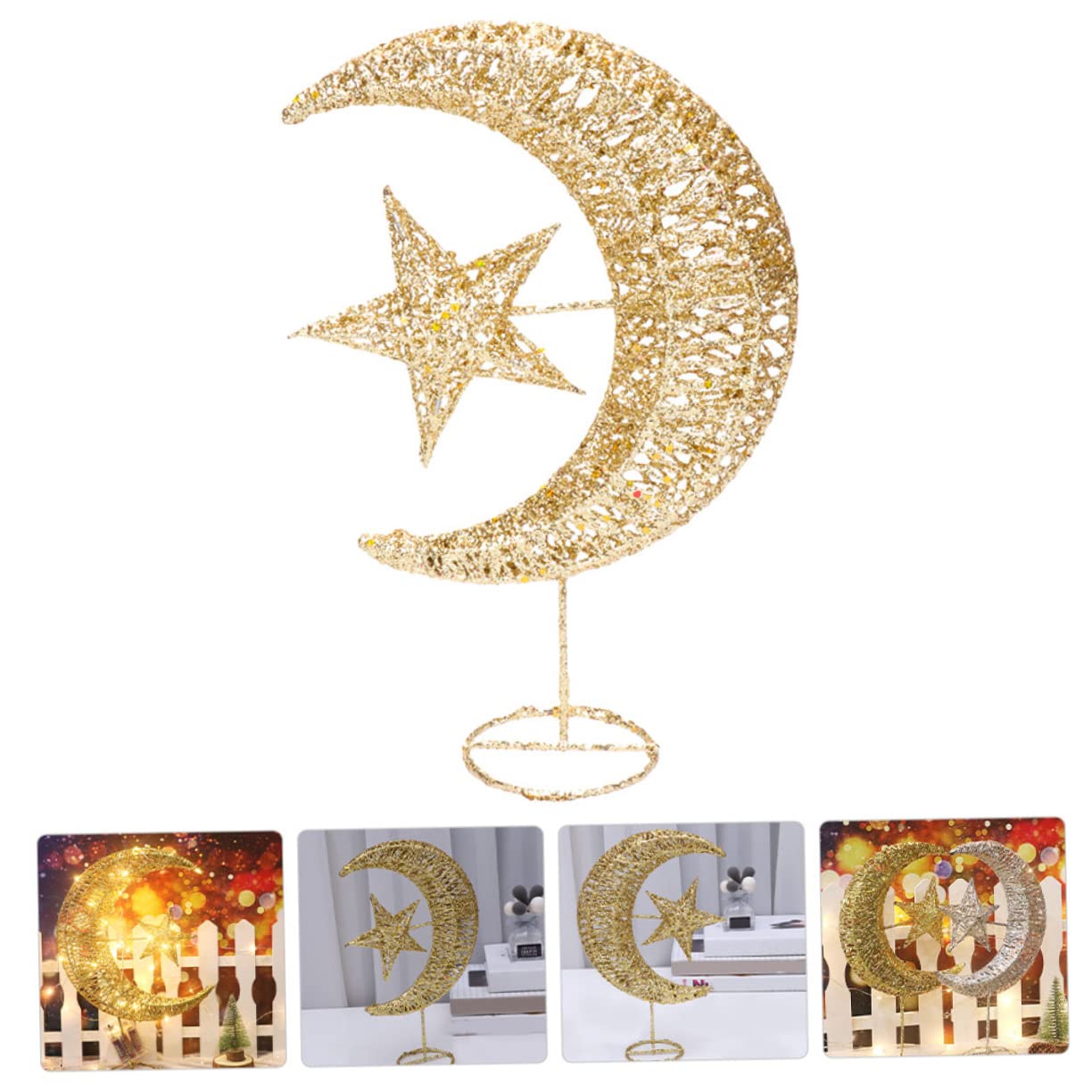 Ciieeo 3 Pz Ornamenti per l'albero di Natale Decorazioni natalizie puntale stella dell'albero di Natale decorazione natale casa decorazione natalizia casa decorazioni casa