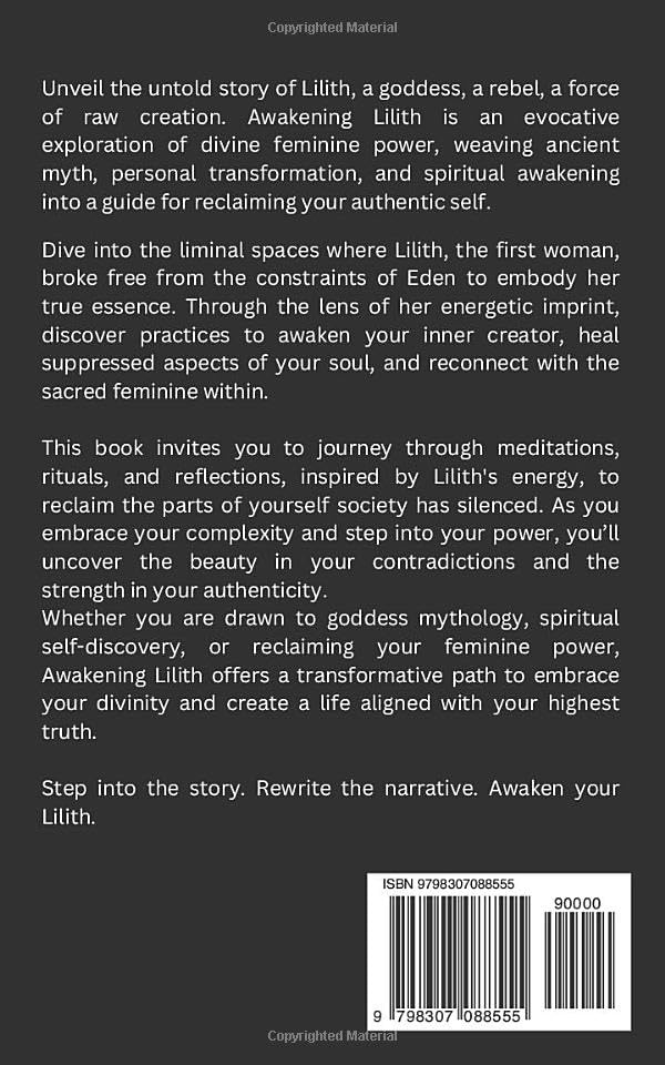 Awakening Lilith: A Transformative Guide to Feminine Power, Inner Strength, and Spiritual Healing (Awakening the Goddess Within Series) - Image 2