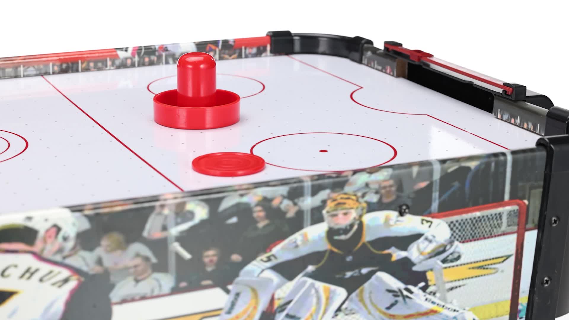 ColorBaby CB Games Air Hockey De Sobremesa – 40 Cm, Plástico Resistente, 2 Palas, 2 Discos, Marcador Manual, Para 2 Jugadores +6 Años