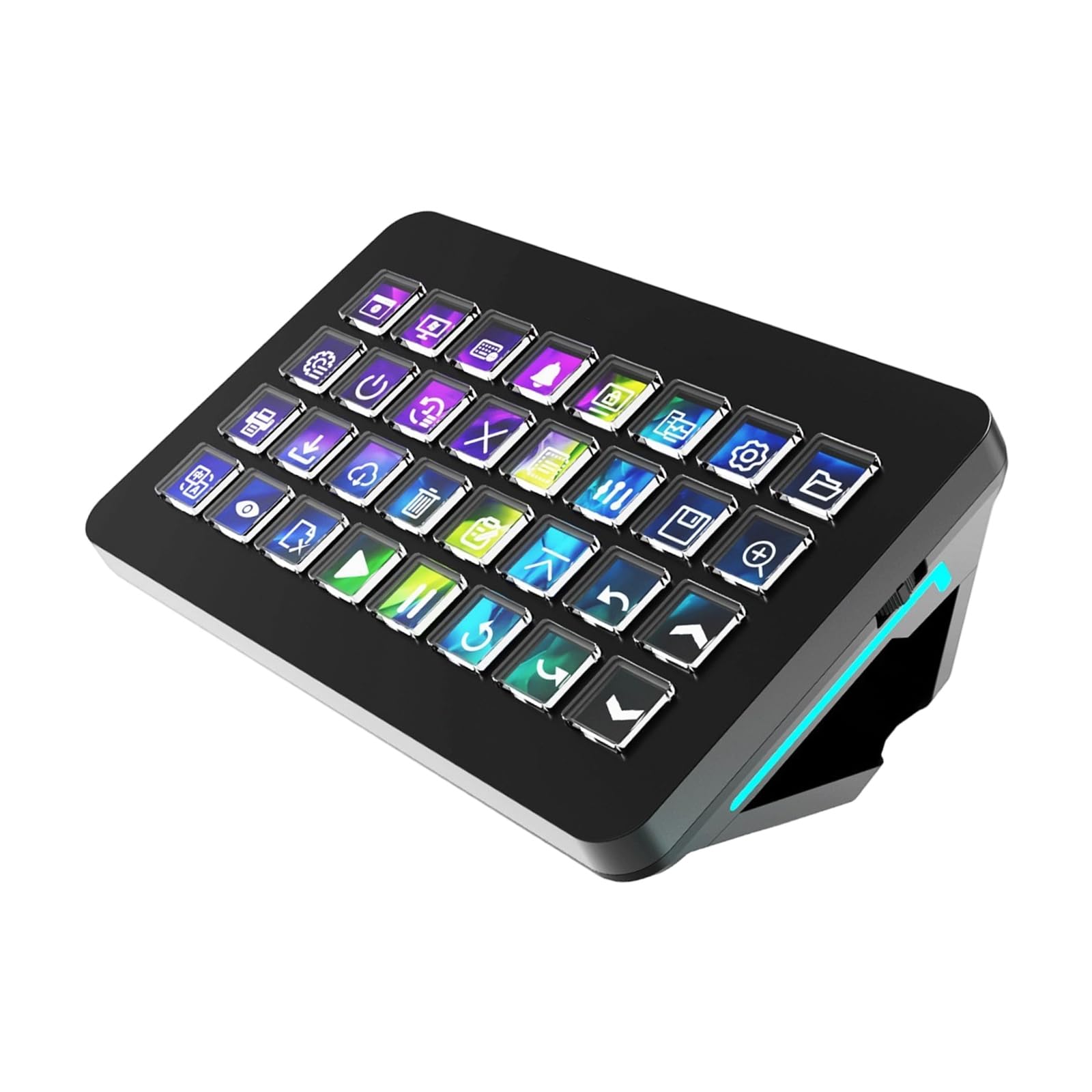 Pannello Controllo visivo Tastiera Personalizzabile a 32 per Controllo dello Streaming Live Streamdeck Migliora la produttività Streaming Lavoro