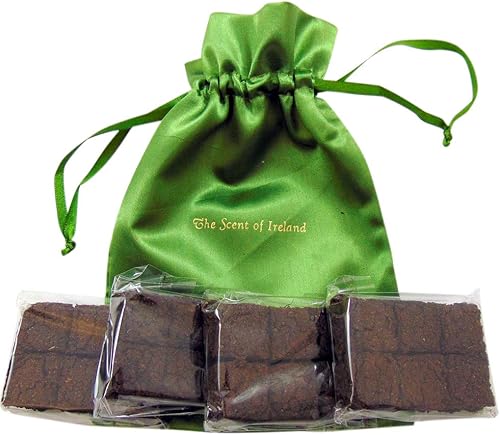 Paquete a granel de repuestos de turba de césped irlandés con 24 mini sods en una bolsa de regalo con cordón de aroma a Irlanda Paquete a granel de repuestos de turba de césped irlandés con 24 mini sods en una bolsa de regalo con cordón de aroma a Irlanda