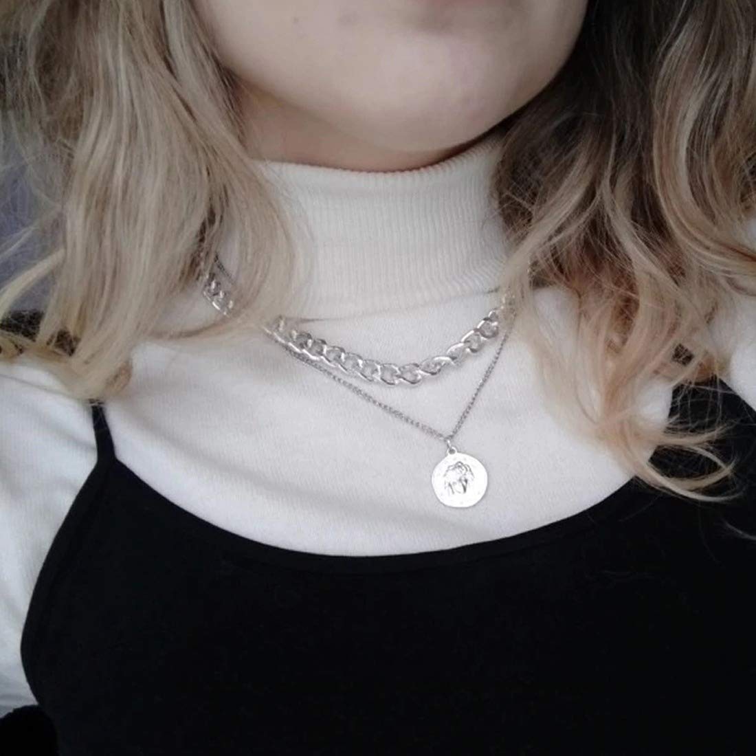 Stunning Coinez Double Layered Necklace Jewellery