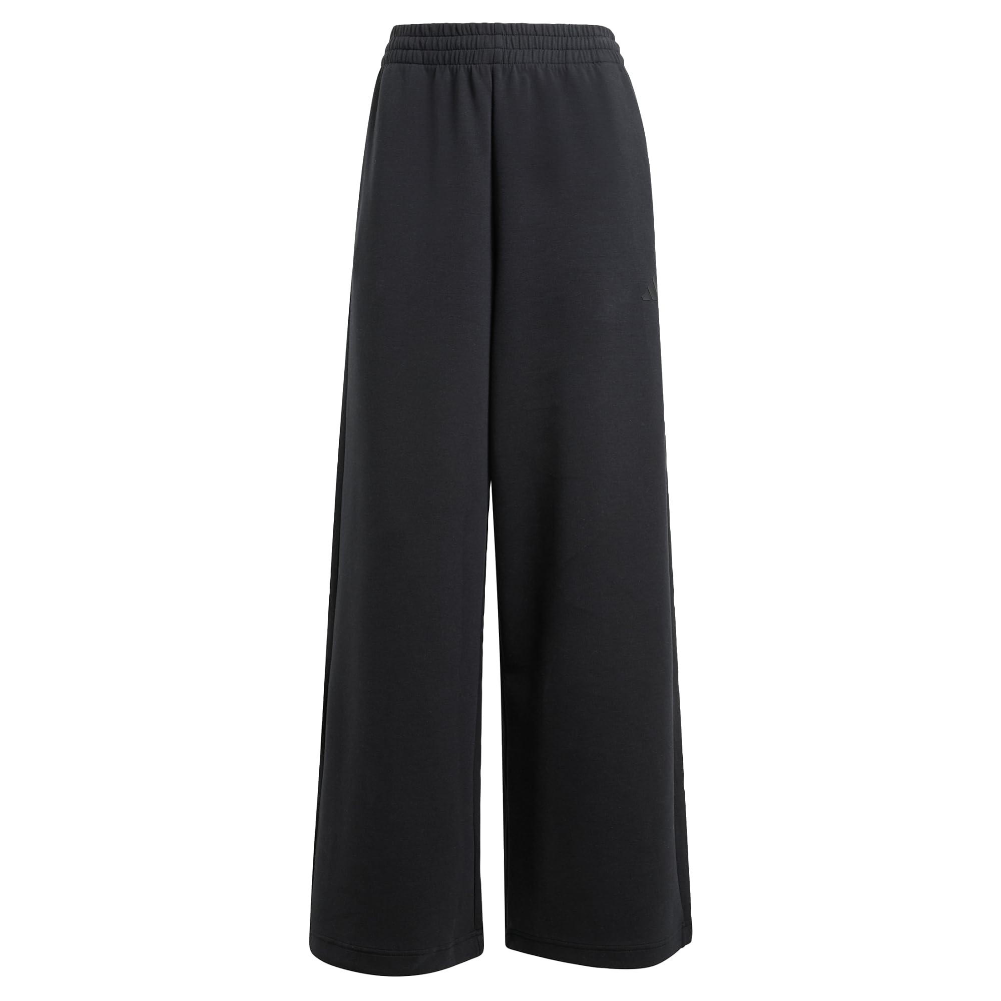 adidas Women's Soft Lux Straight Leg Pants, Black, L