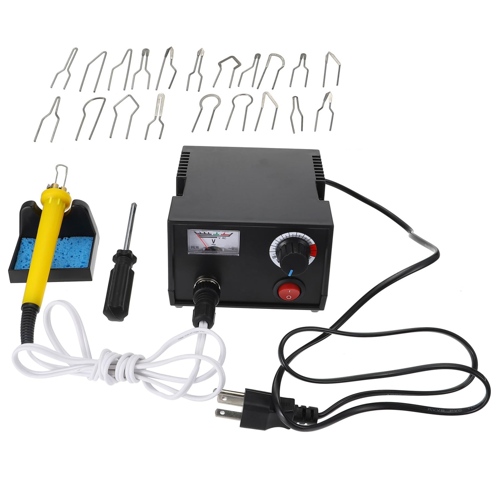 Hcosmy Pyrography Kit, Wood Burning Kit, Wood Burning Tool, Pyrography Pen, with Adjustable Temperature 300~700°C, 20 Wire Tip,1 Stable Pen Holder, for Wood & Leather Embossing & Soldering Iron