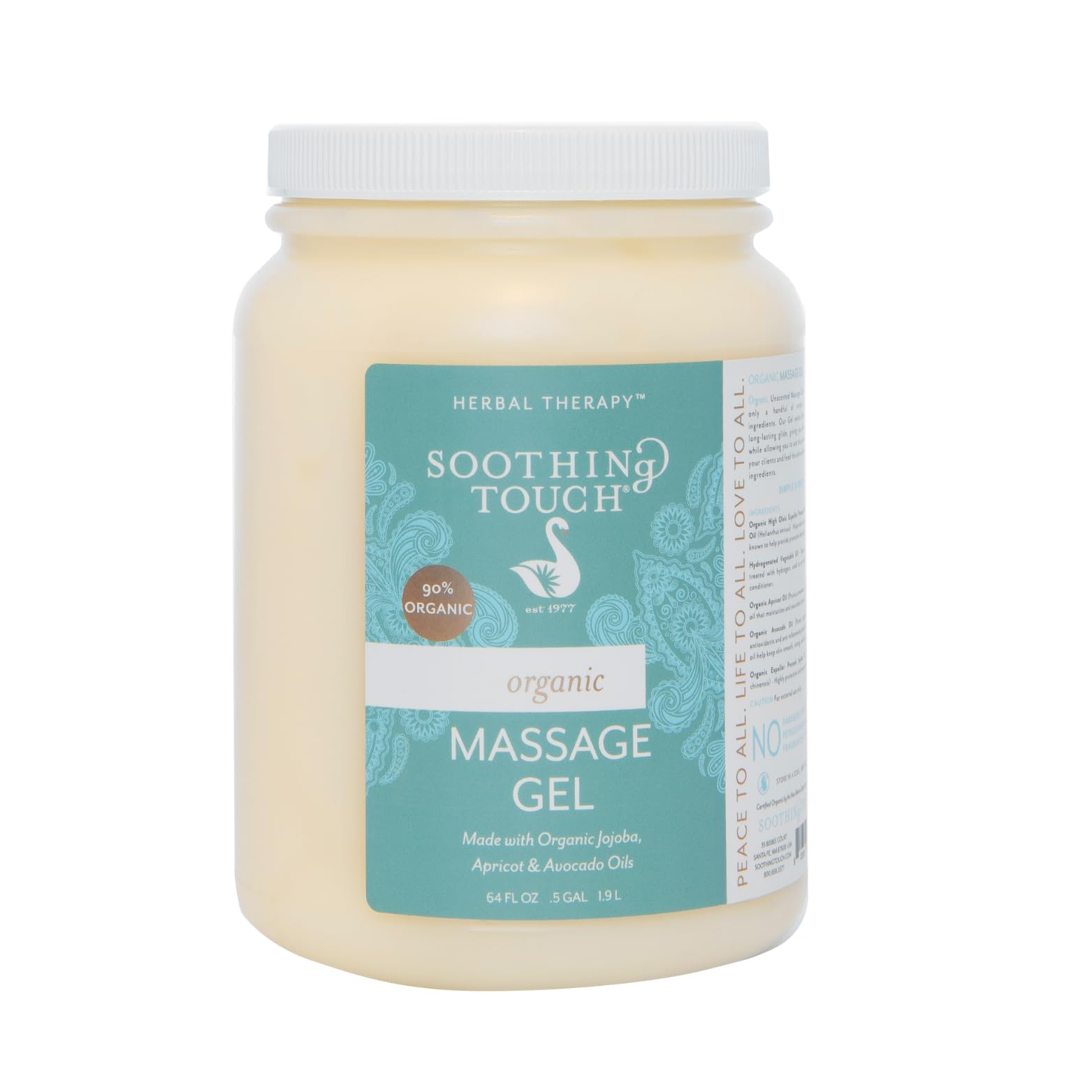 Amazon.com : Soothing Touch Organic Massage Gel, Unscented, 64