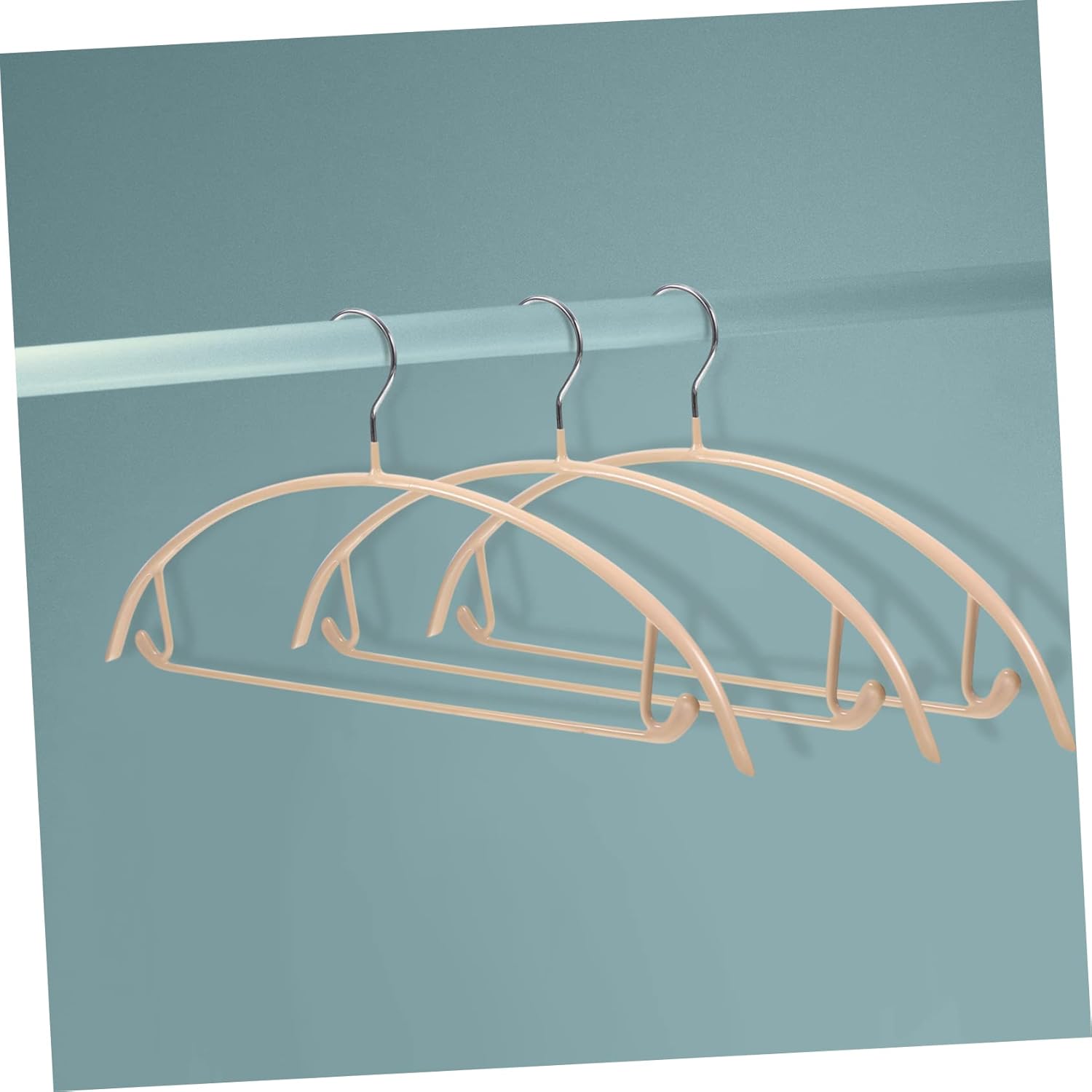 10pcs - Clothes Hanger High Load Capacity for Coats Sweaters Material Versatile for Bathroom Bedroom Use Space-Saving Design