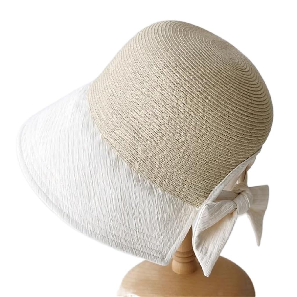 Chapeau seau pliable fin en tissage structure elegance femme E - 7