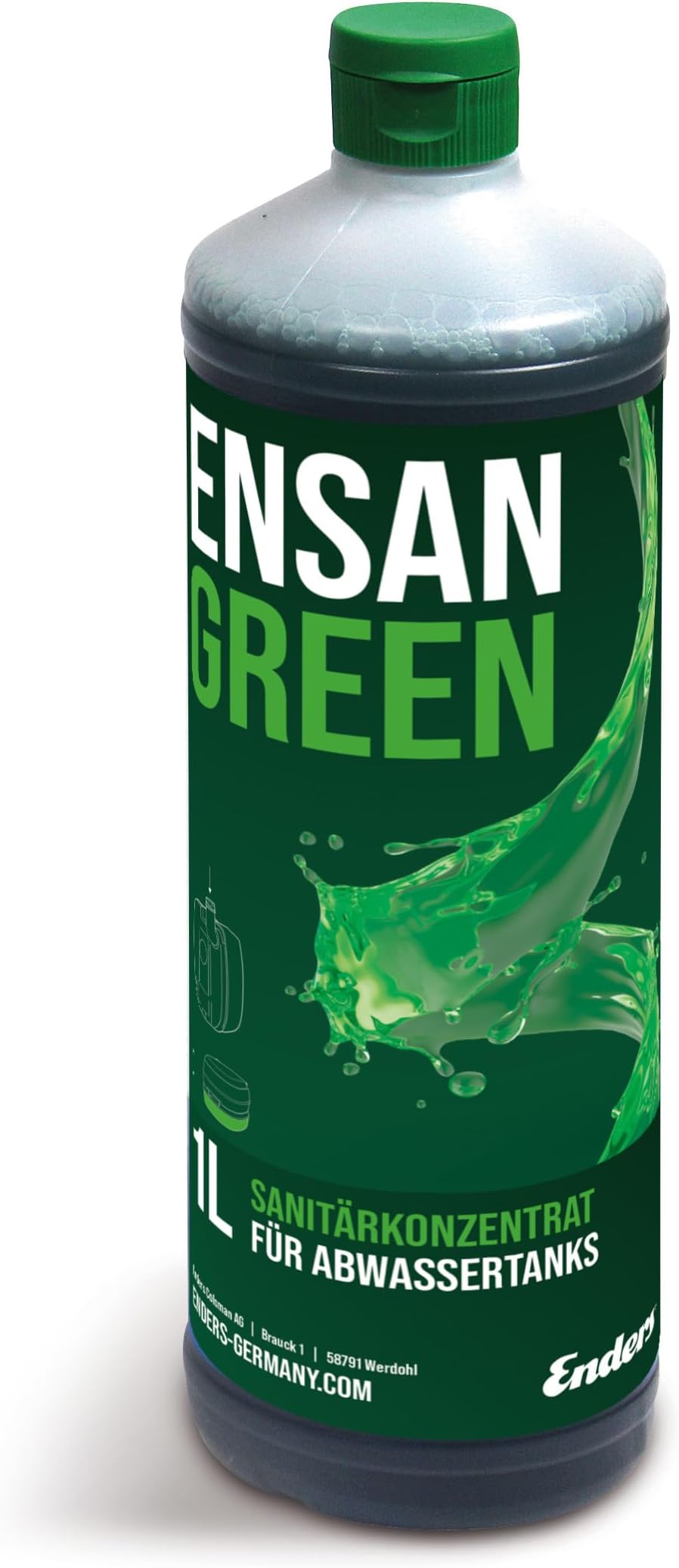 Enders Sanitary additive Ensan Green, 1 l, waste water