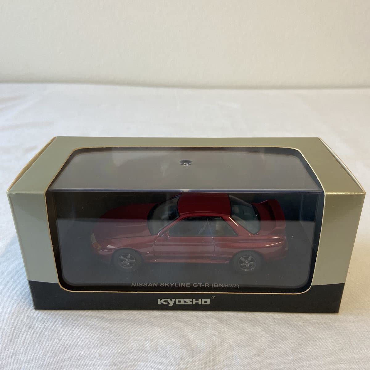 Amazon | 京商 1/43 日産 スカイライン GT-R BNR32 Red Pearl Metallic
