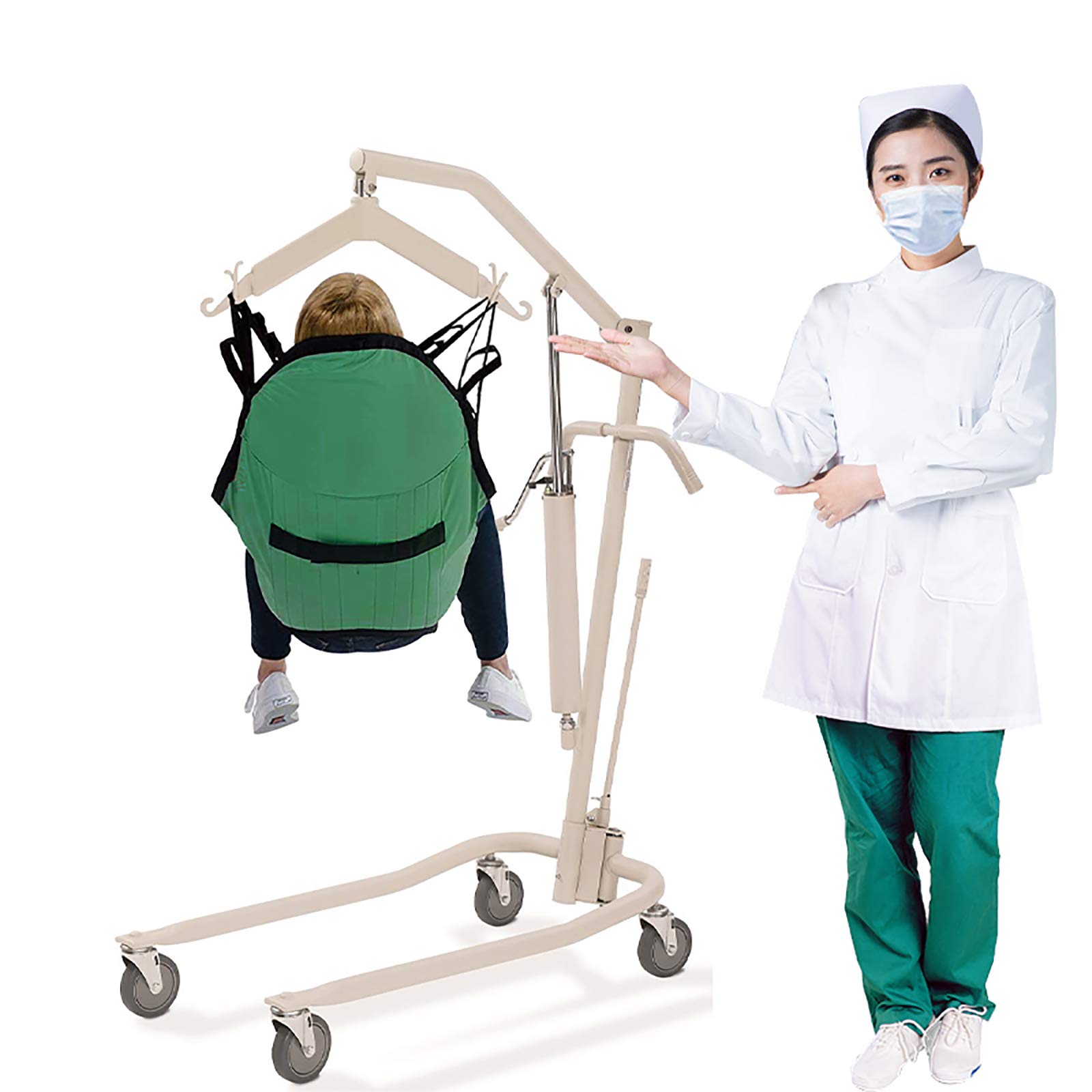 Buy Hydraulic Transfer Chair Patient Lift,Manual Foldable Transportable