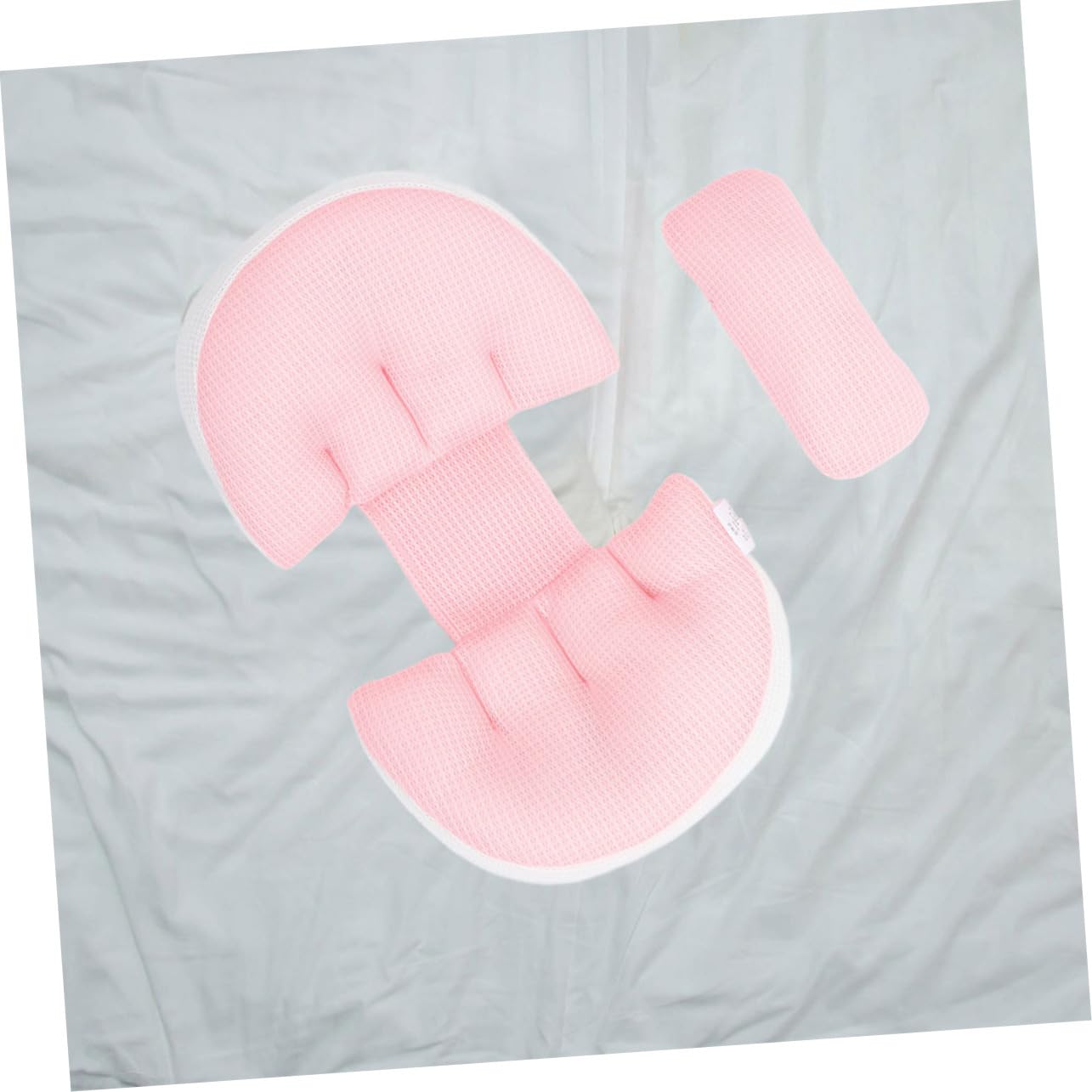 Toyvian Almohada de Embarazo para Dormir de Lado, 2 Sets Rosa
