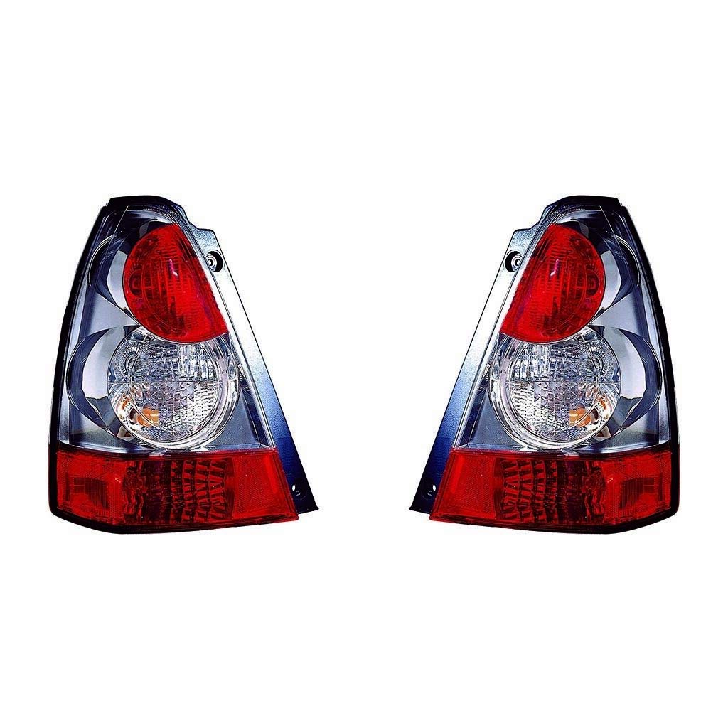 RVLightings Fleetwood Discovery 2017 RV Motorhome Pair (Left & Right) Replacement Rear Lamp Taillights