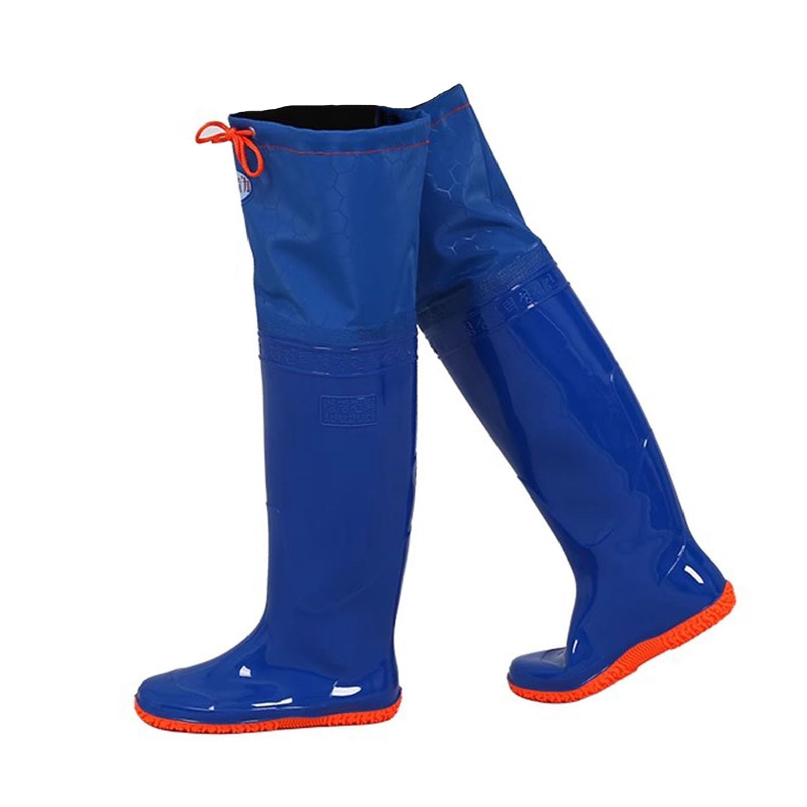 Hip Waders Waders Leggeri per Pesca e Caccia, Stivali da Pesca Alti Fino al Ginocchio 60 cm con Fondo Antiscivolo, Impermeabili mantengono Il Caldo